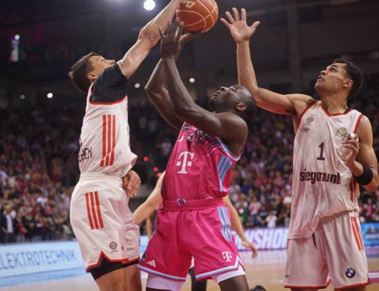 Tylan Birts Telekom Baskets Bonn vs. FC Bayern München (Muenchen) Basketball Playoffs Halbfinale Spiel 3 - Saison 2025 26