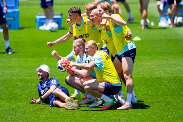 World Cup 2026 Greensboro, USA 20260604 Training with the Norwegian men s national soccer team at The University of North Carolina Greensboro UNCG Photo Fredrik Varfjell NTB Greensboro United States EDITORIAL USE ONLY RESTRICTED USE FOR BETTING COMPANIES  Copyright: xFredrikxVarfjellx xNTBx