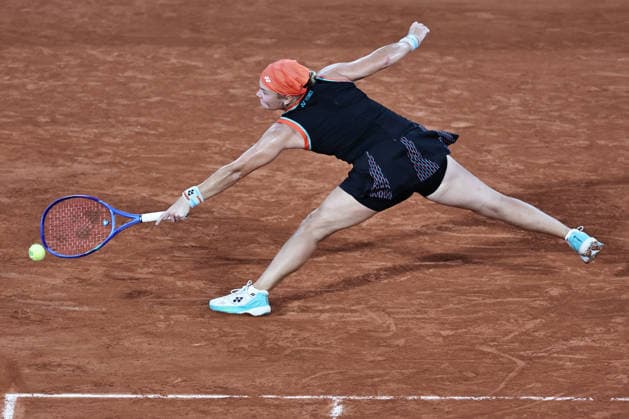 Diana Shnaider, RUS, during semifinal of 2026 French Open at Roland Garros, Paris, 04 06 2026; -