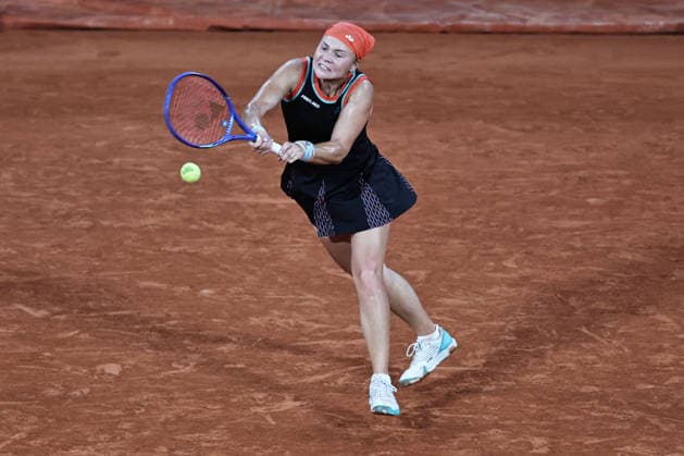 Diana Shnaider, RUS, during semifinal of 2026 French Open at Roland Garros, Paris, 04 06 2026; -