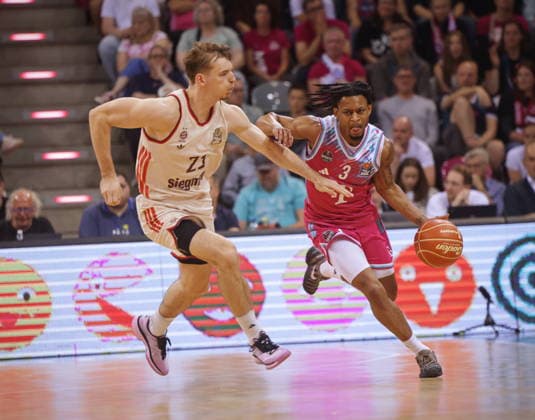 Zachery Cooks Telekom Baskets Bonn vs. FC Bayern München (Muenchen) Basketball Playoffs Halbfinale Spiel 3 - Saison 2025 26