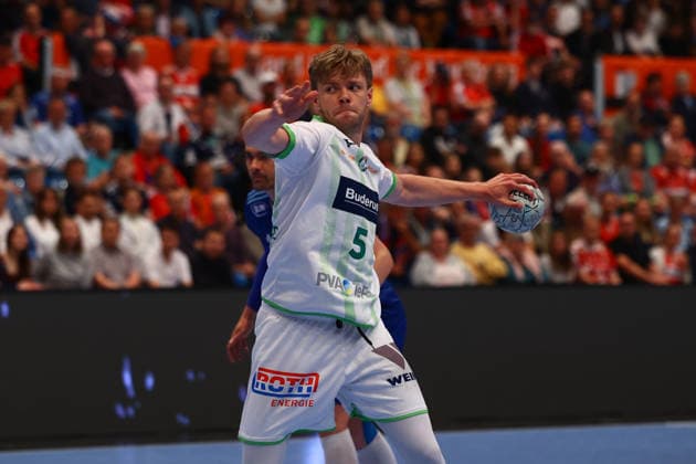 Handball I Herren I Saison 2025 2026 I Bundesliga I 33. Spieltag I HSV Hamburg - HSG Wetzlar I 04.06.2026 Tristan Kirschner (5, HSG Wetzlar) Hamburg Alsterdorfer Sporthalle Hamburg Deutschland Copyright: xLobeca RalfxHomburgx