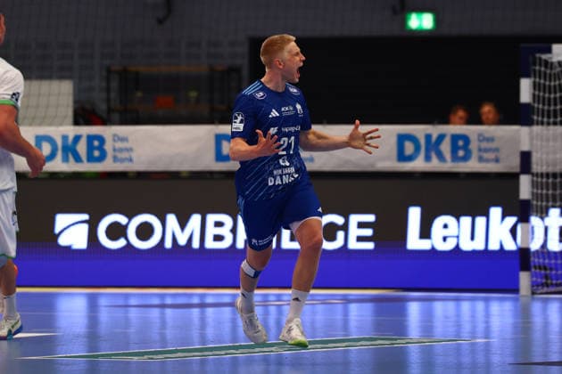 Handball I Herren I Saison 2025 2026 I Bundesliga I 33. Spieltag I HSV Hamburg - HSG Wetzlar I 04.06.2026 Frederik Bo Andersen (21, HSV Hamburg) Hamburg Alsterdorfer Sporthalle Hamburg Deutschland Copyright: xLobeca RalfxHomburgx