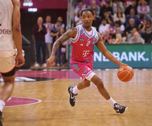 Jalen Finch Telekom Baskets Bonn vs. FC Bayern München (Muenchen) Basketball Playoffs Halbfinale Spiel 3 - Saison 2025 26