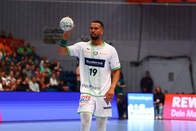 Handball I Herren I Saison 2025 2026 I Bundesliga I 33. Spieltag I HSV Hamburg - HSG Wetzlar I 04.06.2026 Philipp Ahouansou (19, HSG Wetzlar) Hamburg Alsterdorfer Sporthalle Hamburg Deutschland Copyright: xLobeca RalfxHomburgx
