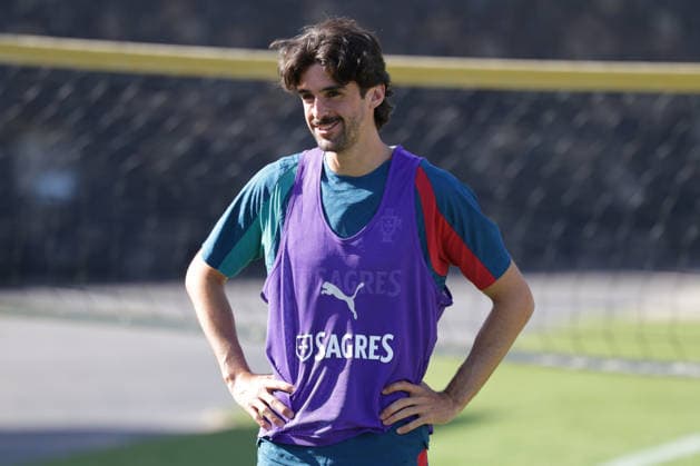 Training of the Portuguese national football team in the football city of Oeiras - Portugal, June 4, 2026, in Alges, Portugal. Francisco Trincao (Portugal ,16) Copyright: HMBxMedia FernandoxSoares