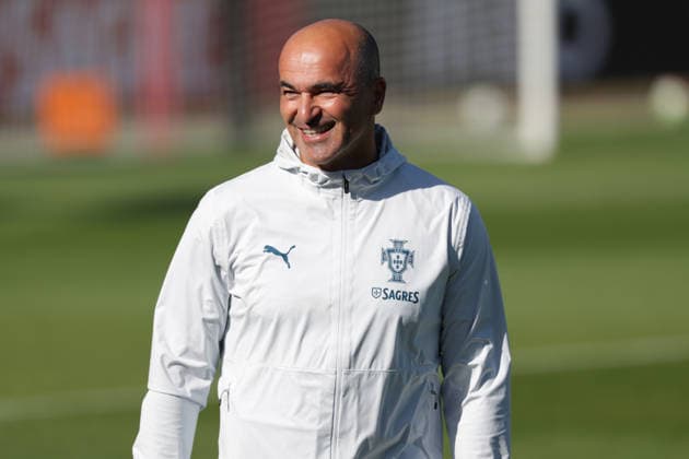Training of the Portuguese national football team in the football city of Oeiras - Portugal, June 4, 2026, in Alges, Portugal. Coach Roberto Martinez (Portugal) Copyright: HMBxMedia FernandoxSoares