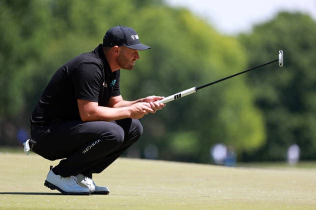 Memorial Tournament presented by Workday DUBLIN, OH - JUNE 04: Wyndham Clark of Denver Colorado lines up his putt on the 7th green during the first round of the Memorial Tournament presented by Workday at Muirfield Village Golf Club on June 4, 2026 in Dublin, Ohio. Dublin Ohio United States  Copyright: xAmyxLemusx originalFilename:lemus-memorial260604_npNz7.jpg