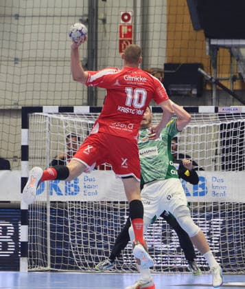 GER HBL Saison 2025 2026 MT Melsungen vs. FÜCHSE Berlin, 04.06.26, ROTHENBACH-HALLE, Kassel Dainis KRISTOPANS (MT Melsungen 10)