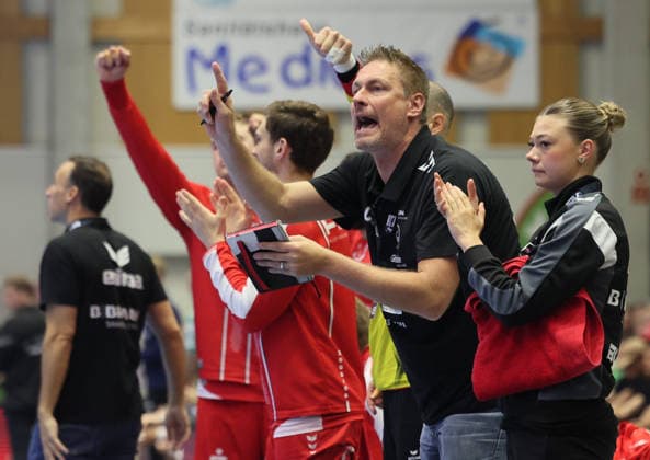 GER HBL Saison 2025 2026 MT Melsungen vs. FÜCHSE Berlin, 04.06.26, ROTHENBACH-HALLE, Kassel Carsten LICHTLEIN (MT Melsungen_Torwart-Trainer) an der Seitenlinie