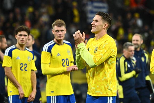 STOCKHOLM, SVERIGE 20260604 Publiken sjöng Ja ma du leva för Sveriges Viktor Gyökeres, som fyllde 28 ar, efter torsdagens träningslandskamp i fotboll mellan Sverige och Grekland pa Strawberry arena inför fotbolls-VM i sommar. STOCKHOLM SVERIGE x10090x Copyright: xClaudioxBresciani TTx LANDSKAMP SVERIGE-GREKLAND