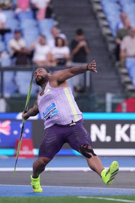 Curtis Thomson during the IAAF Diamond League Golden Gala Pietro Mennea at the Olimpico Stadium in Rome, Italy on June 04, 2026 - Athletic.  Copyright: xAlfredoxFalcone xLaPressex