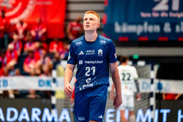 04.06.2026, xdobgx, Handball Daikin HBL, Handball Verein Hamburg - HSG Wetzlar v.l. Frederik Bo Andersen (Handball Sport Verein Hamburg, 21) Portrait, Portraet, Einzelbild Hamburg