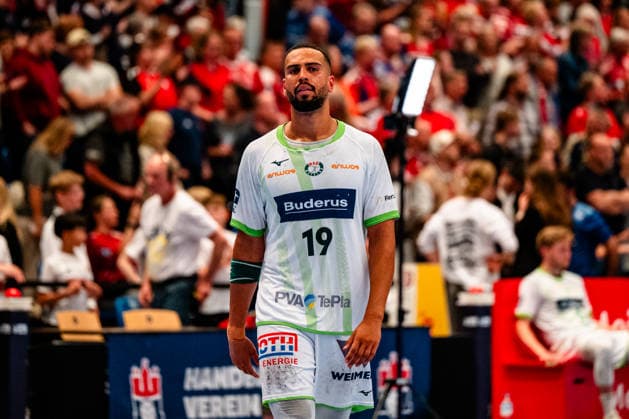 04.06.2026, xdobgx, Handball Daikin HBL, Handball Verein Hamburg - HSG Wetzlar v.l. Philipp Ahouansou (HSG Wetzlar, 19) enttaeuscht, schaut enttaeuscht, niedergeschlagen, disappointed Hamburg