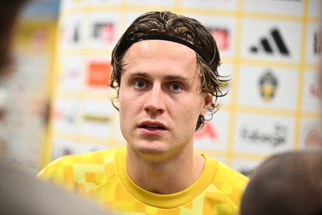 STOCKHOLM, SVERIGE 20260604 Sveriges Mattias Svanberg efter torsdagens träningslandskamp i fotboll mellan Sverige och Grekland pa Strawberry arena inför fotbolls-VM i sommar. STOCKHOLM SVERIGE x10090x Copyright: xClaudioxBresciani TTx LANDSKAMP SVERIGE-GREKLAND