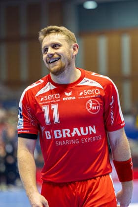 DAIKIN Handball Bundesliga, Kassel, MT Melsungen vs. Fuechse Berlin, Rothenbach-Halle Kassel; 04.06.2026 DAIKIN Handball Bundesliga, Kassel, Germany - 04.06.2026: Dimitri Ignatow (MT Melsungen, 11) Porträt, Handball Bundesliga, Spiel der MT Melsungen vs. Fuechse Berlin, Rothenbach-Halle Kassel Copyright: xBEAUTIFULxSPORTS Freudensteinx