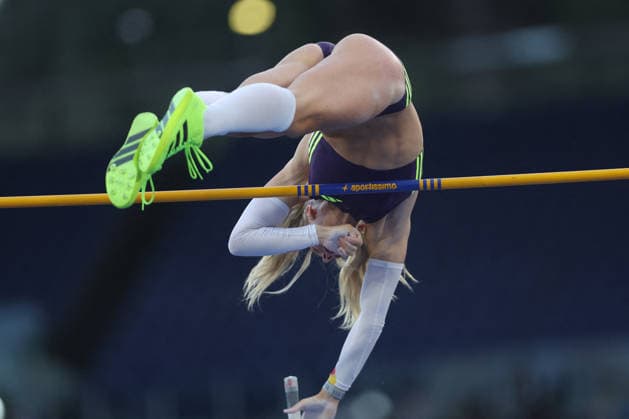 ATHLETICS - Athletics Internationals - Golden Gala Pietro Mennea - Wanda Diamond League Photo by IPA ABACAPRESS.COM85326927 - ROME, Italy - June 4, 2026: Molly CAUDERY win Women s Pole Vault. The world s top track and field athletes compete at the Golden Gala Pietro Mennea at Rome s Olympic Stadium, the fifth stop of the 2026 Wanda Diamond League season. The prestigious meeting brings together international stars for an evening of elite performances in one of athletics most iconic events. Roma Italy  Copyright: xIPAxSport ABACAx