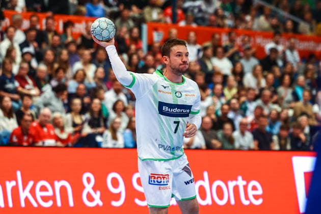 Handball I Herren I Saison 2025 2026 I Bundesliga I 33. Spieltag I HSV Hamburg - HSG Wetzlar I 04.06.2026 Dominik Mappes (7, HSG Wetzlar) Copyright: xLobeca RalfxHomburgx