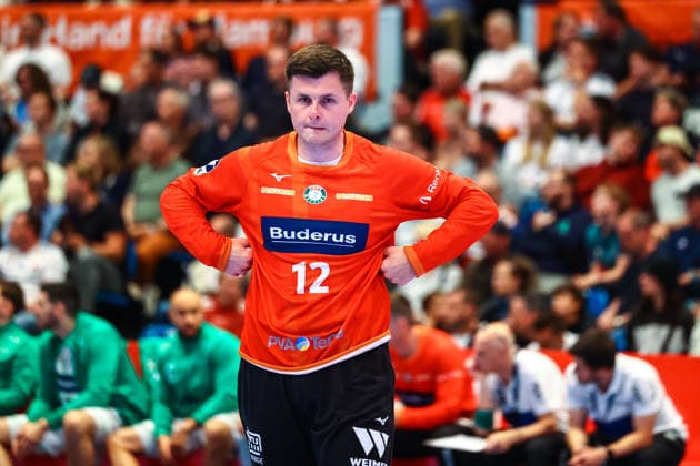 Handball I Herren I Saison 2025 2026 I Bundesliga I 33. Spieltag I HSV Hamburg - HSG Wetzlar I 04.06.2026 Anadin Suljakovic (12, HSG Wetzlar) Copyright: xLobeca RalfxHomburgx