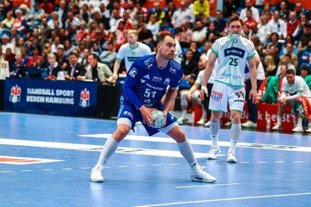 Handball I Herren I Saison 2025 2026 I Bundesliga I 33. Spieltag I HSV Hamburg - HSG Wetzlar I 04.06.2026 Casper Ulrich Mortensen (51, HSV Hamburg) Copyright: xLobeca RalfxHomburgx