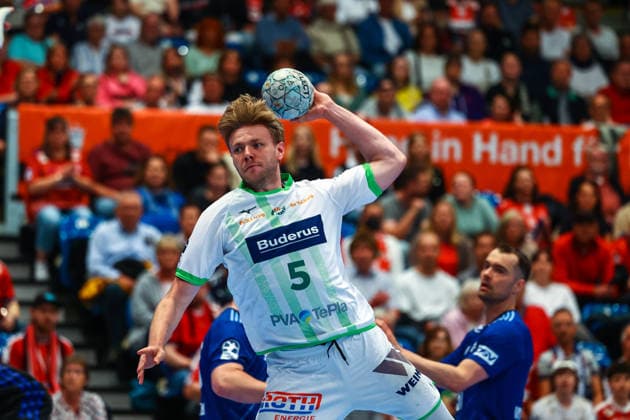 Handball I Herren I Saison 2025 2026 I Bundesliga I 33. Spieltag I HSV Hamburg - HSG Wetzlar I 04.06.2026 Tristan Kirschner (5, HSG Wetzlar) Copyright: xLobeca RalfxHomburgx