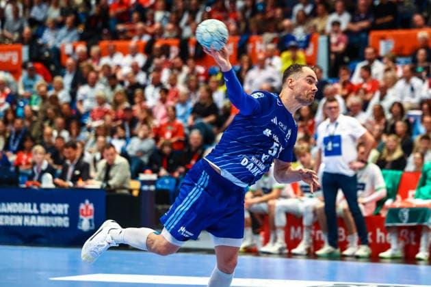 Handball I Herren I Saison 2025 2026 I Bundesliga I 33. Spieltag I HSV Hamburg - HSG Wetzlar I 04.06.2026 Casper Ulrich Mortensen (51, HSV Hamburg) Copyright: xLobeca RalfxHomburgx