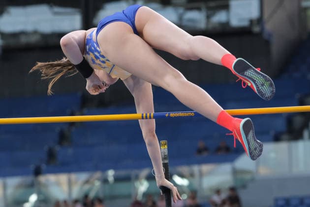 2026 Wanda Diamond League - Golden Gala Pietro Mennea Eliza McCartney of New Zealand competes in the women s pole vault event during the Golden Gala Pietro Mennea, the fourth stage of the 17th edition of the Wanda Diamond League at Olympic Stadium in Rome, Italy, on June 4, 2026. Rome Italy Italy  Copyright: xRobertoxTommasinix originalFilename:tommasini-wandadia260604_npuNa.jpg