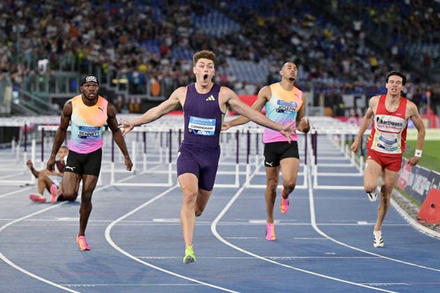 ATHLETICS - Athletics Internationals - Golden Gala Pietro Mennea - Wanda Diamond League Photo by IPA ABACAPRESS.COM85330928 - Trey CUNNINGHAM of USA during the Wanda Diamond League - Golden Gala Pietro Mennea on June 4, 2026 at Olympic Stadium in Rome, Italy Roma Italy  Copyright: xIPAxSport ABACAx