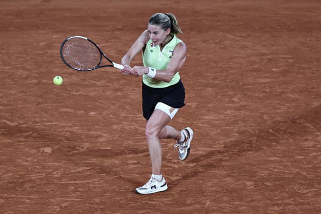Maja Chwalinska, POL, during semifinal of 2026 French Open at Roland Garros, Paris, 04 06 2026; -