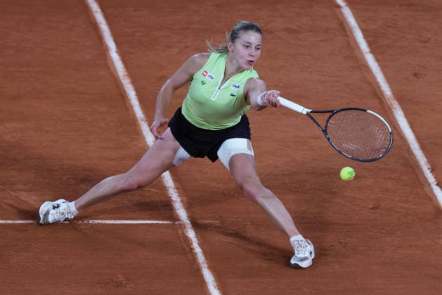 Maja Chwalinska, POL, during semifinal of 2026 French Open at Roland Garros, Paris, 04 06 2026; -