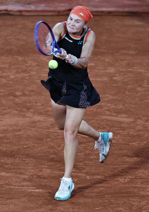 Diana Shnaider, RUS, during semifinal of 2026 French Open at Roland Garros, Paris, 04 06 2026; -