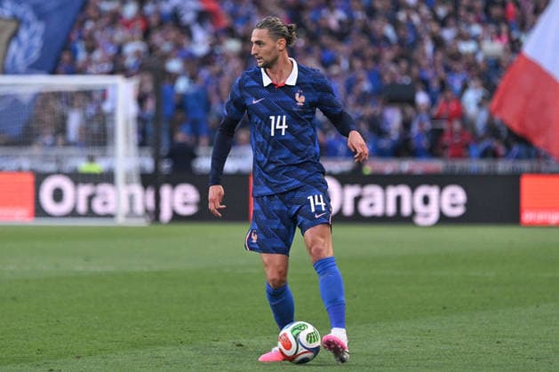 Friendly Match - France v Ivory Coast - FA French midfielder Adrien Rabiot controls the ball during the friendly football match between France and Ivory Coast at the Beaujoire stadium in Nantes on June 4, 2026. Photo by Firas Abdullah ABACAPRESS.COM Nantes Pays de la Loire France  Copyright: xAbdullahxFiras ABACAx