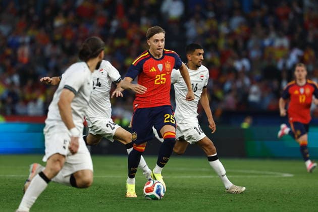 Jesus Rodrigez (ESP), JUNE 4, 2026 - Football Soccer : International Friendly, Länderspiel, Nationalmannschaft match between Spain - Iraq at the Estadio Municipal de Riazor in A Coruna, Spain. Noxthirdxpartyxsale  aflo_333275498
