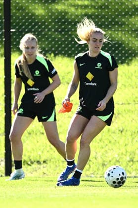 SOCCER MATILDAS TRAINING, Ellie Carpenter during a Matildas training session ahead of their International Friendly, Länderspiel, Nationalmannschaft match against Mexico, at Sky Park in Sydney, Friday, June 5, 2026. ( NO ARCHIVING Sydney New South Wales Australia  Copyright: xDANxHIMBRECHTSx 20260605172759908899