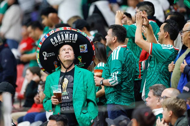 MEXICO national team, Nationalteam International Friendly, Länderspiel, Nationalmannschaft MEXICO NATIONAL TEAM INTERNATIONAL FRIENDLY MEXICO VS SERBIA 04062026 TOLUCA, ESTADO DE MEXICO, MEXICO. Action photo of a fan of the Mexico National team, during friendly game held at the Estadio Nemesio Diez of Toluca, Estado de Mexico against Foto de accion de aficionado de la Seleccion Nacional de Mexico, durante juego amistoso celebrado en el Estadio Nemesio Diez de Toluca, Estado de Mexico en contra de Serbia. PHOTO BY IMAGENSHOP AGENCIA FOTOGRAFICA TOLUCA ESTADO DE MEXICO MEXICO Copyright: xJorgexReyesx