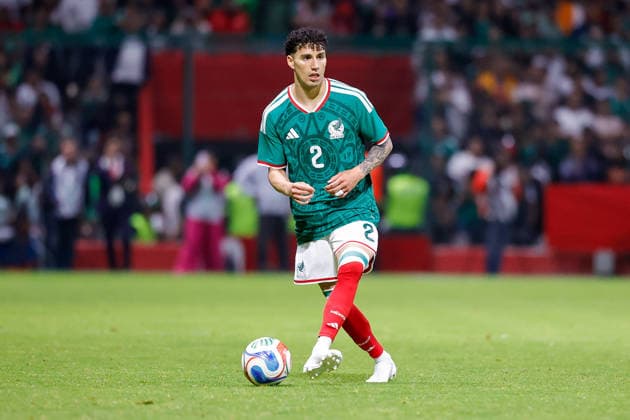 MEXICO national team, Nationalteam International Friendly, Länderspiel, Nationalmannschaft MEXICO NATIONAL TEAM INTERNATIONAL FRIENDLY MEXICO VS SERBIA 04062026 TOLUCA, ESTADO DE MEXICO, MEXICO. Action photo of Jorge Sanchez (2) of the Mexico National team, during friendly game held at the Estadio Nemesio Diez of Toluca, Estado de Mexico. Foto de accion de orge Sanchez (2) de la Seleccion Nacional de Mexico, durante juego amistoso celebrado en el Estadio Nemesio Diez de Toluca, Estado de Mexico. PHOTO BY IMAGENSHOP AGENCIA FOTOGRAFICA TOLUCA ESTADO DE MEXICO MEXICO Copyright: xYOALIxMARTINEZx