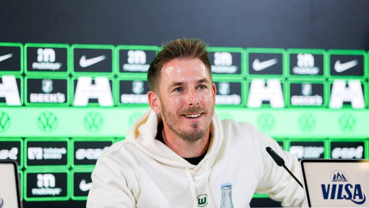 PK VfL Wolfsburg, 04.06.2026, Fußball, Herren, Saison 2026 2027, 2. BL, der VfL Wolfsburg hat den neuen Trainer Tobias Strobl vorgestellt. Niedersachsen Deutschland