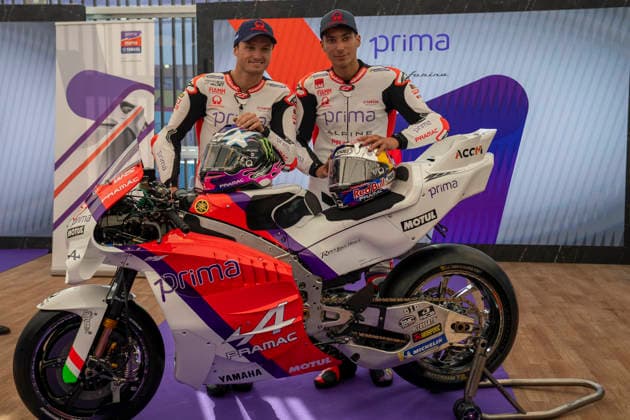 MOTO - MOTO GP - HUNGARY GRAND PRIX 2026 MILLER Jack (aus), Prima Pramac Yamaha MotoGP, Yamaha YZR-M1, portrait RAZGATLIOGLU Toprak (tur), Prima Pramac Yamaha MotoGP, Yamaha YZR-M1, portrait during the 2026 MotoGP Grand Prix of Hungary , on Balaton Park circuit, from June 5 to 7, in Hungary - Balaton ParkHungary  Copyright: xGIGIxSOLDANOx