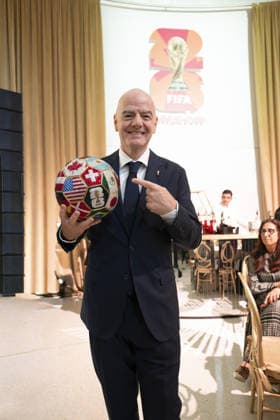 Miami host FIFA World Cup, WM, Weltmeisterschaft, Fussball 2026 committee VIP dinner Featuring: Gianni Infantino Where: Miami, Florida, United States When: 04 Jun 2026 Credit: Seth Browarnik INSTARimages EDITORIAL USE ONLY. NOT FOR USE BY NEWSPAPERS BASED IN THE UK. Copyright: xx instar55749563