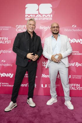 Miami host FIFA World Cup, WM, Weltmeisterschaft, Fussball 2026 committee VIP dinner Featuring: Sam Champion & Rubem Robierb Where: Miami, Florida, United States When: 04 Jun 2026 Credit: Seth Browarnik INSTARimages EDITORIAL USE ONLY. NOT FOR USE BY NEWSPAPERS BASED IN THE UK. Copyright: xx instar55749583