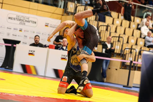 RINGEN - Deutsche Meisterschaften 2026 65kg - Burak Demir (ASV Schorndorf 1908 e.V.) gegen Julien Zinser KSV Rimbach