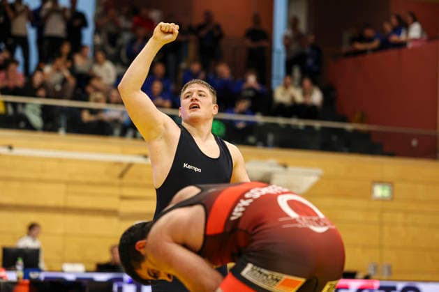 RINGEN - Deutsche Meisterschaften 2026 92kg Finale Oliver Kock (Hamburg) gegen Alen Tamrazov (Pfalz)