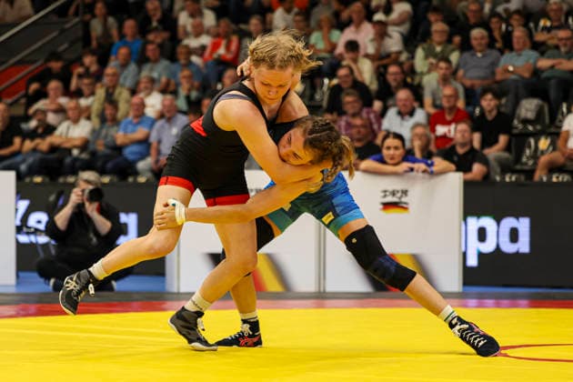 RINGEN - Deutsche Meisterschaften 2026 53kg - Annika Wendle (ASV Altenheim) gegen Josefine Widmann (Ückerath)