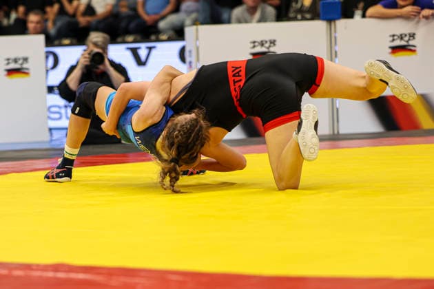RINGEN - Deutsche Meisterschaften 2026 53kg - Annika Wendle (ASV Altenheim) gegen Josefine Widmann (Ückerath)