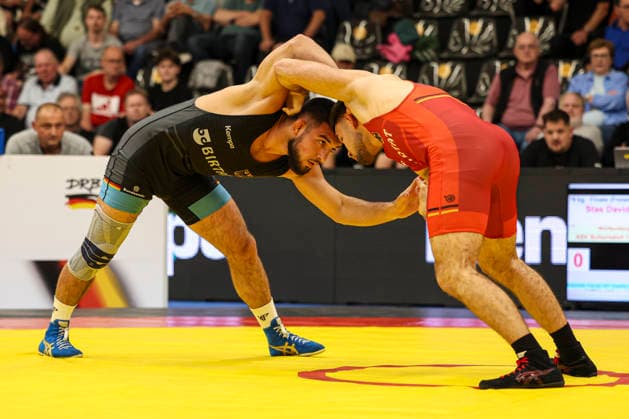 RINGEN - Deutsche Meisterschaften 2026 79kg Freistil Finale - Stas David Wolf (Württemberg) gegen Marat Kardanov (Wolfhagen)
