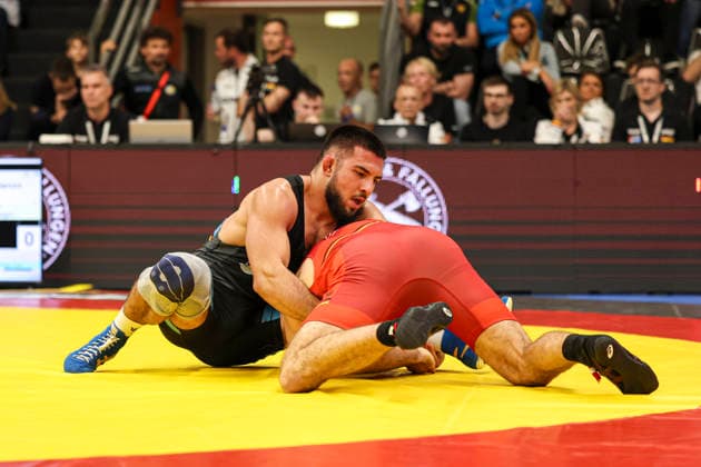 RINGEN - Deutsche Meisterschaften 2026 79kg Freistil Finale - Stas David Wolf (Württemberg) gegen Marat Kardanov (Wolfhagen)