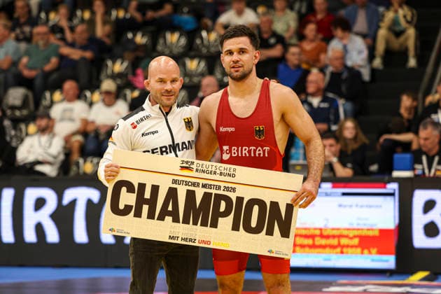 RINGEN - Deutsche Meisterschaften 2026 79kg Freistil Finale - Stas David Wolf (Württemberg)