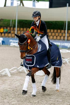 BALVE - LONGINES Balve Optimum 2026, BALVE - LONGINES Balve Optimum 2026 BAUMGUERTEL Lucie-Anouk (GER), ZINQ First Vienna FH FRH Meisterehrung PIAFF-FOÌˆRDERPREIS Preis der Liselott-Schindling-Stiftung Deutsche Meisterschaften Dressur U25 U25 Grand Prix Balve, Reitanlage Schloss Wocklum 05. June 2026 -
