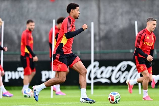 Belgian national football team - FIFA World Cup, WM, Weltmeisterschaft, Fussball 2026 - media activities 05 06 2026 TUBIZE, BELGIUM - JUNE 05 : De Winter Koni defender of Belgium pictured during a training session at the training grounds of the Royal Belgian Football Association ahead of the FIFA World Cup 2026 on June 5, 2026 in Tubize, Belgium, 05 06 2026 Tubize Belgium  Copyright: xPeterxDexVoechtx