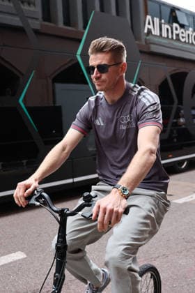 F1 Grand Prix Of Monaco 2026 Practice 1 Nico Hulkenberg of Audi before first practice ahead of the Formula 1 Grand Prix of Monaco at Circuit de Monaco in Monaco on June 5, 2026. Monaco Monaco  Copyright: xJakubxPorzyckix originalFilename:porzycki-f1grandp260605_npsvf.jpg